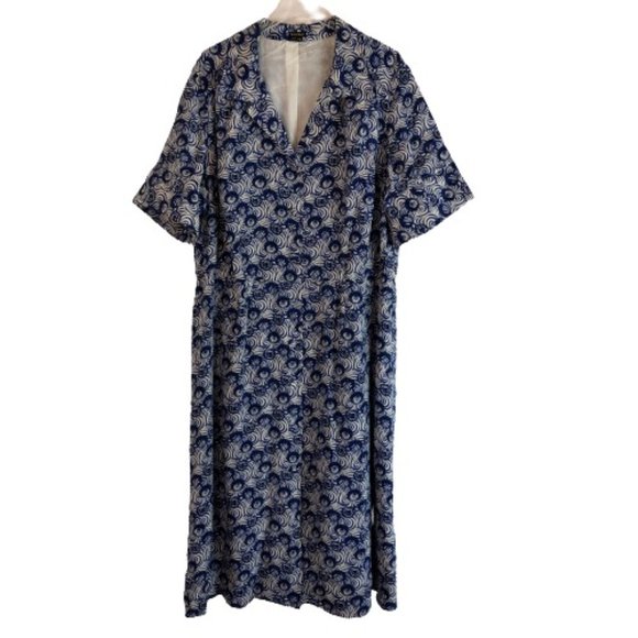 Barrie Dresses & Skirts - Barrie Pace Silk Maxi Button Front Shirt Dress